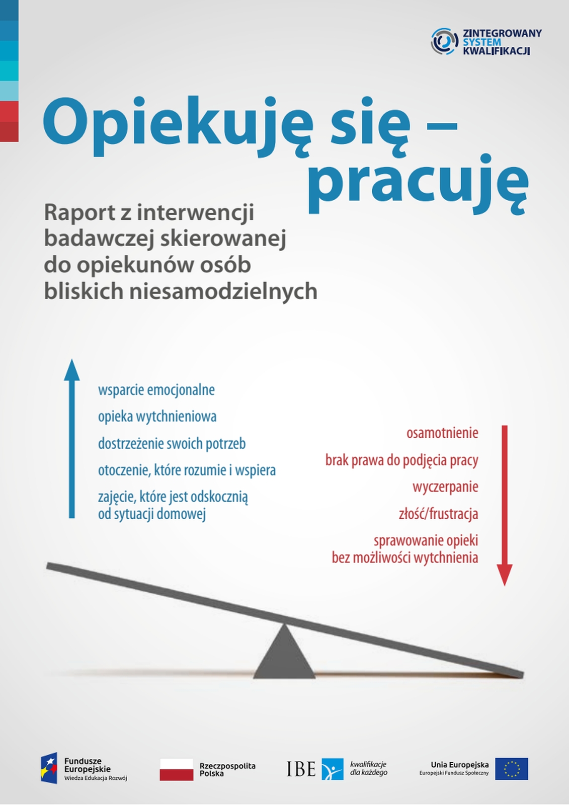 Opiekuję się – pracuję. Raport z interwencji badawczej skierowanej do opiekunów osób bliskich niesamodzielnych