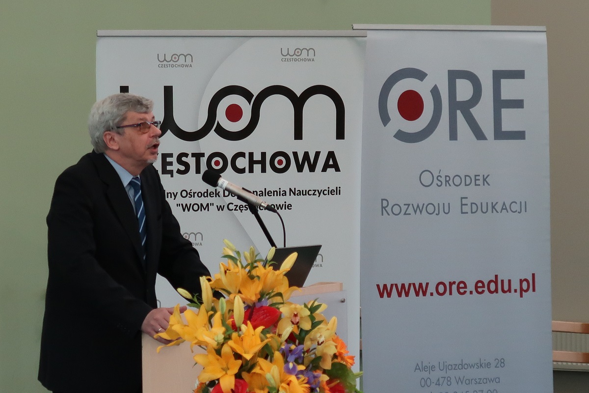Dyrektor IBE prof. dr hab. Robert T. Ptaszek / fot. Piotr Czajka - ORE
