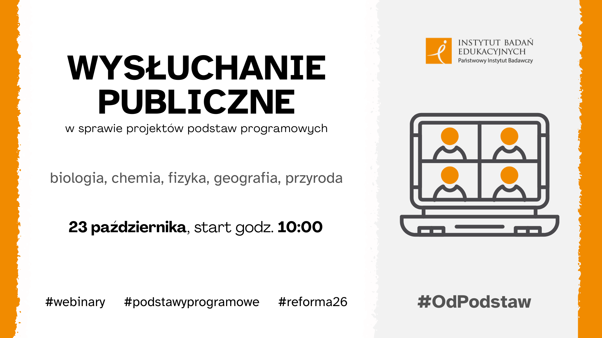 Wysłuchanie publiczne w sprawie projektów podstaw programowych - cz.2