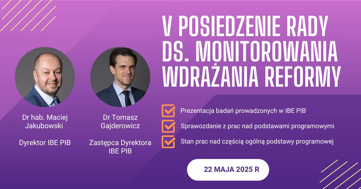 22 maja odbędzie się posiedzenie Rady ds. Reformy
