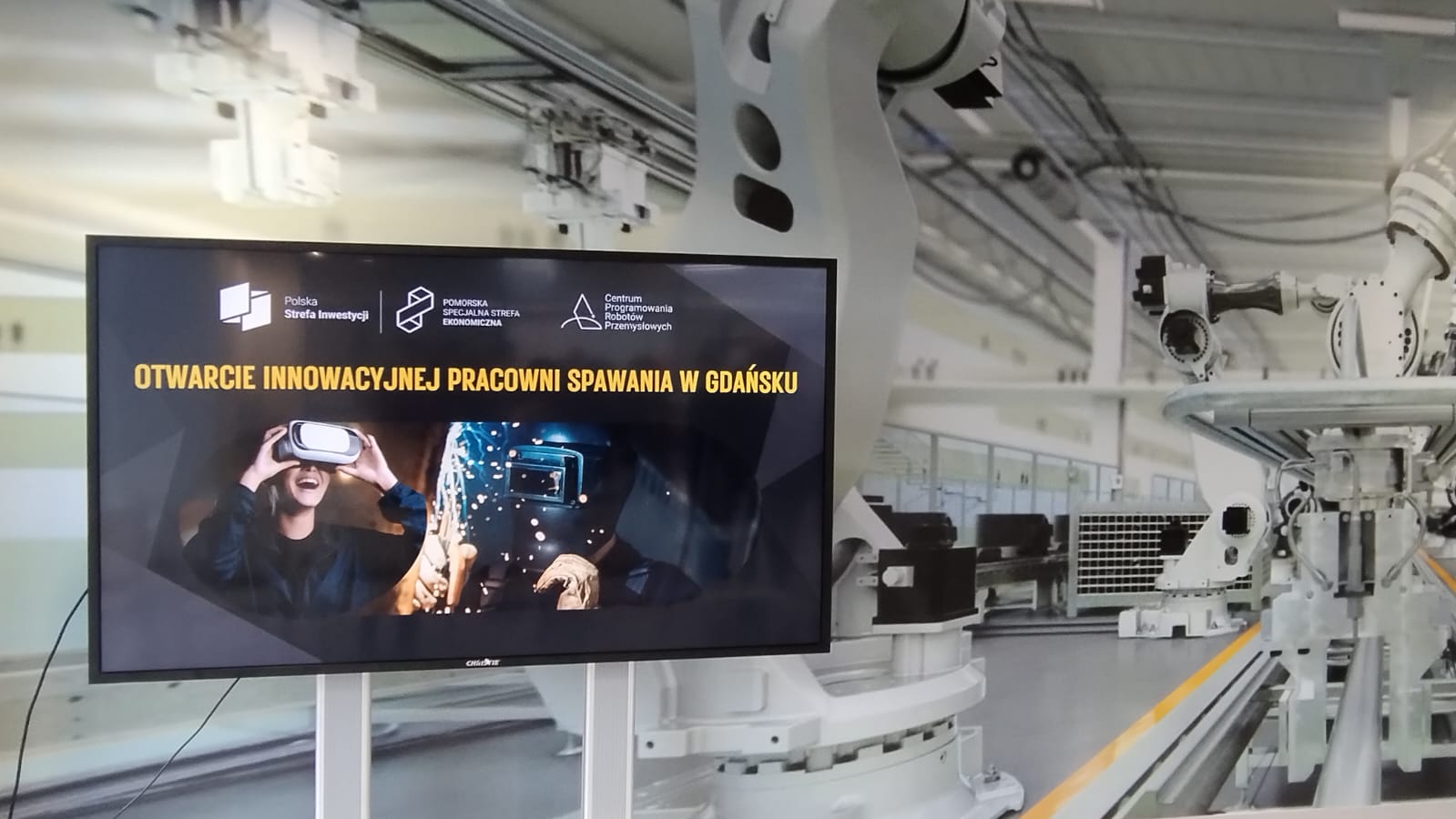 Nowy wymiar edukacji branżowej w Centrum Programowania Robotów Przemysłowych w Gdańsku 