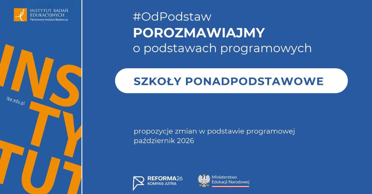 Webinary o podstawach programowych