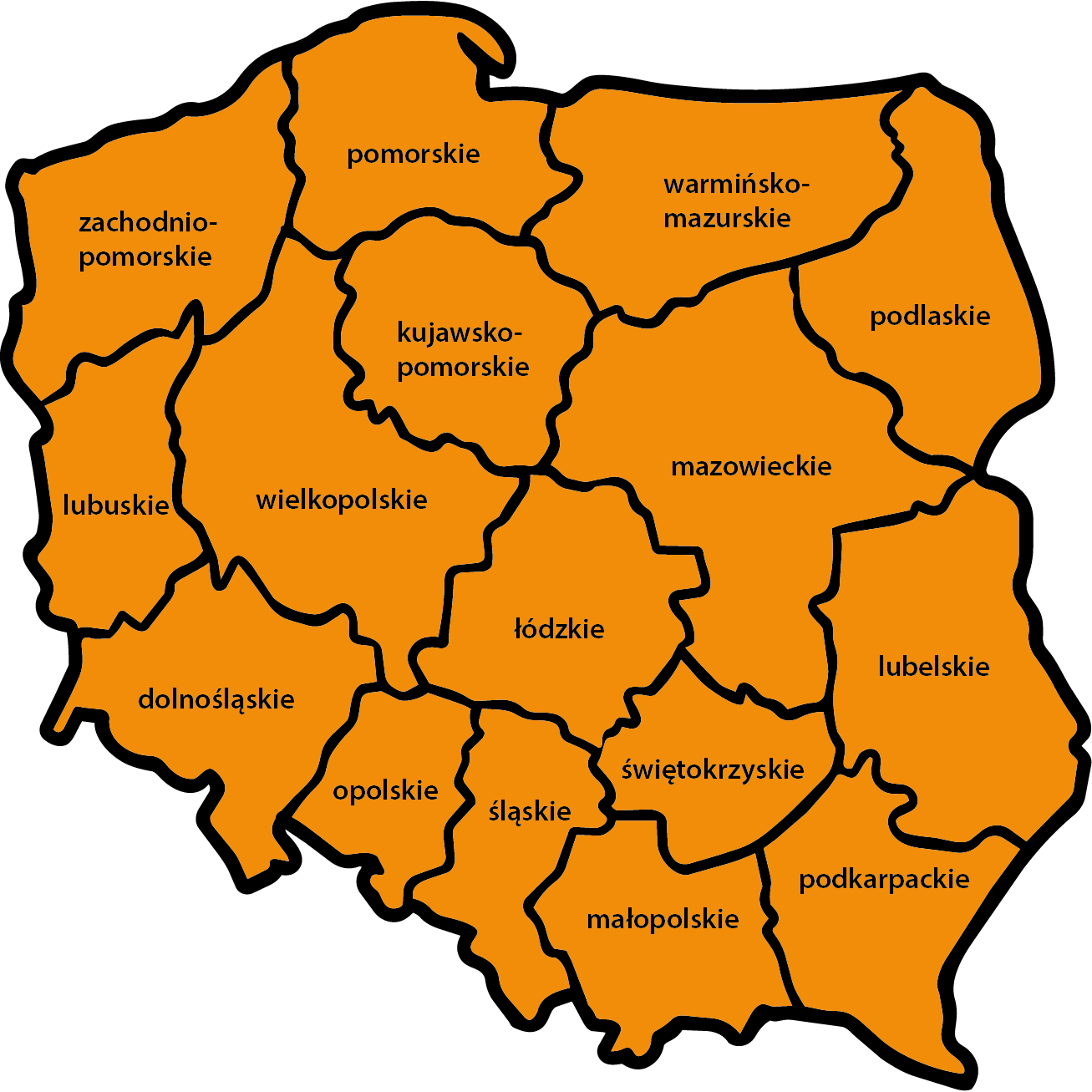 Mapa Wspieranie dostepności